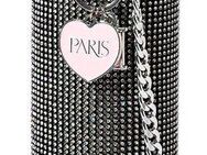 Paris Hilton Trinkflasche Paris Hilton, Luxus Trinkgefäß mit über 5000 Strasssteinen, Wasserflasche in Diamant-Optik, Luxusgetränkebehälter, aus Edelstahl