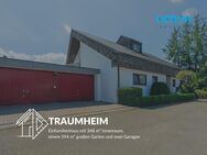 TRAUMHEIM - Einfamilienhaus mit 348 m² Innenraum, einem 594 m² großen Garten und zwei Garagen - Auenwald