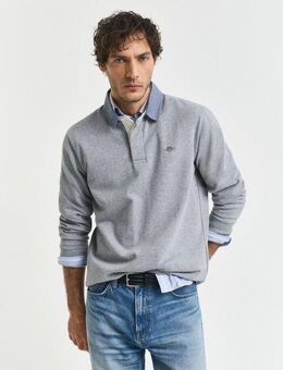 Gant Langarm-Poloshirt REG CHAMBRAY HEAVY RUGGER