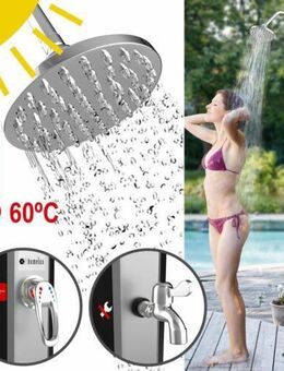 Solar Gartendusche 35L Pool Regenduschkopf Camping Outdoor - Wuppertal