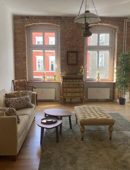 RIDA LUXURY - Berlin-MItte! All in plus! Sanierter Altbau + Balkon + Hotspot + Designerwohnung - Berlin