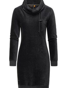 Ragwear Sweatkleid Chloe Velvet stylisches Langarmkleid in Samtoptik
