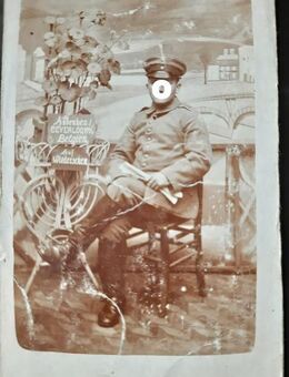 Andenken Militärfoto von 1916 - Niederfischbach