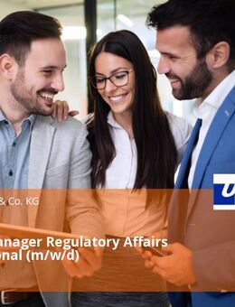Projektmanager Regulatory Affairs International (m/w/d) - Ulm