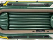 Intex Schlauchboot Seahawk 4, (Set, -, mit 2 Paddeln und Luftpumpe)
