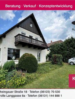 Charmantes Einfamilienhaus mit Terrasse und Garten - Eltville (Rhein)