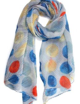 COLLEZIONE ALESSANDRO Modeschal Palila, (1-St), mit bunten Kreisen