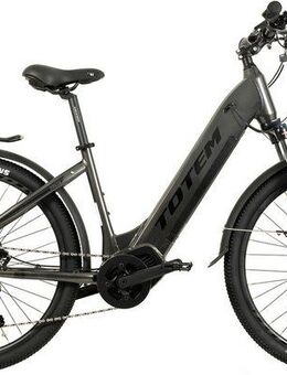 TOTEM E-Bike Trekkingrad DLT-40, 9 Gang Shimano Altus Schaltwerk, Kettenschaltung, Mittelmotor, 720 Wh, Pedelec, Elektrofahrrad für Herren