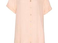 LASCANA Longbluse mit Knopfleiste, Kurzarmbluse, Blusenkleid, sommerlich