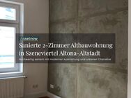 Sanierte 2-Zimmer Altbauwohnung mit Balkon in Altona-Altstadt - frei geliefert! - Hamburg