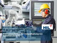 Elektroinstallateur für Instandhaltung von Systemen (m/w/d) - Schwarzenborn (Hessen)