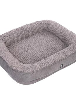 TIAKI Poolside Paws Hundebett Fossil - Größe L: L 75 x B 60 x H 14 cm