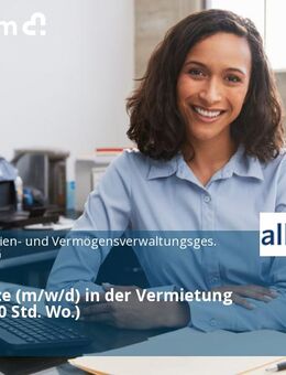 Back-Office (m/w/d) in der Vermietung (Teilzeit 30 Std. Wo.) - Berlin