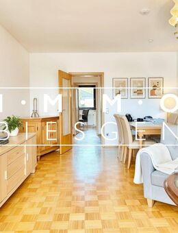 Freie 3,5 Zimmer Eigentumswohnung im Erdgeschoss mit Balkon und Garage in Mülheim Broich - Mülheim (Ruhr)