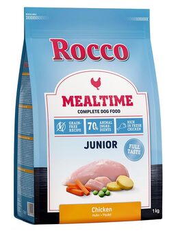 Rocco Mealtime 1 kg zum Probierpreis! - Junior - Huhn