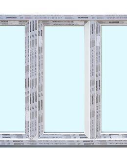 Kunststofffenster, neu auf Lager abholbar 180x130 cm 3-flg. 3-fach Verglasung - Essen