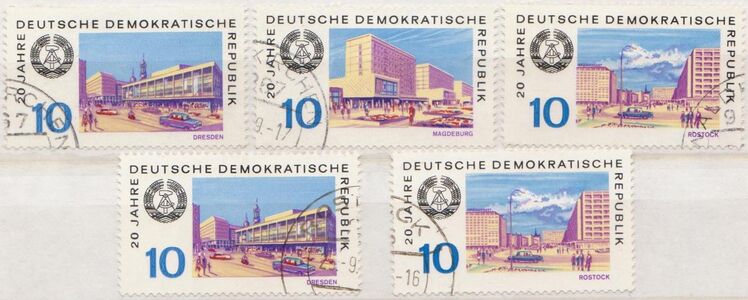 DDR_Briefmarken_20-Jahre-DDR (1)  [375] - Hamburg