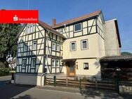 Fachwerkhaus mit schönem Garten und Nebengelass - Gerstungen