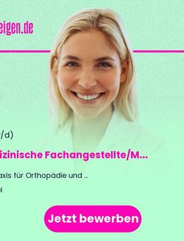 Medizinische Fachangestellte/MTRA (m/w/d) - Kiel