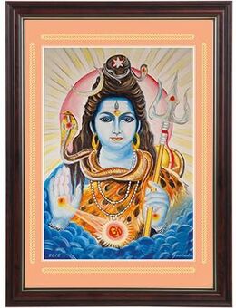 Indische Gottheit Shiva - Münster