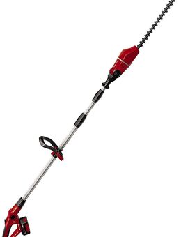 Einhell Akku-Teleskop-Heckenschere GE-HH 18/45 Li T Kit Power X-Change (Lithium-Ionen, 18 V, Hauptgriff 4-fach/Motorkopf 7-fach neigbar, Metallgetriebe, Tragegurt, inkl. Akku und Ladegerät) - Wuppertal