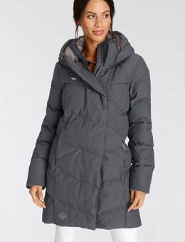 Ragwear Steppjacke PAVLINNA O stylischer, gesteppter Winterparka mit Kapuze