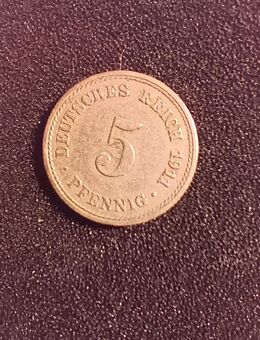 5 Pfennig Deutsches Reich 1911 A - Kolkwitz