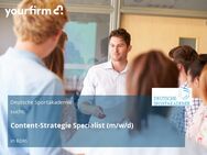 Content-Strategie Specialist (m/w/d) - Köln