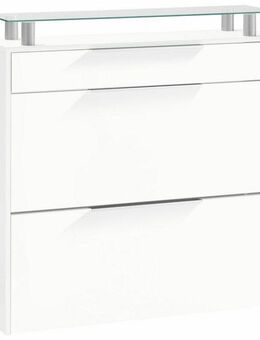 borchardt Möbel Schuhschrank Oliva Breite 89 cm, hängend, mit 2 Doppeltrommel und 1 Schubkasten