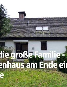 Geräumiges 6-Zimmer-Einfamilienhaus in Norderstedt in Sackgasse - keine Maklerprovision!!! - Norderstedt