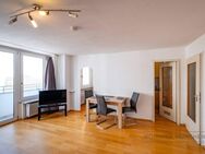 Helle 1,5-Zi-Wohnung mit Zugspitzblick vom Balkon - München