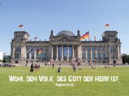 Christliches Poster A2: Berliner Reichstag - Wilhelmshaven Zentrum