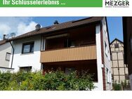 ++ Gepflegtes 2-Familienhaus, großer Garten, 2 Garagen und Stellplätze, viel Stauraum im Garten und Keller ++ - Markgröningen