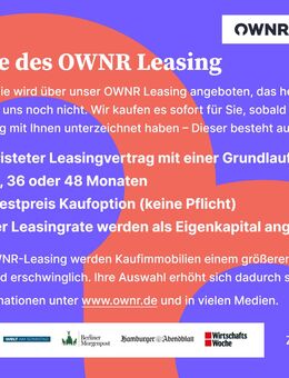 OWNR: Einziehen und Wohlfühlen - Renoviert und mit Küche! Schicke Terrassenwohnung - Berlin