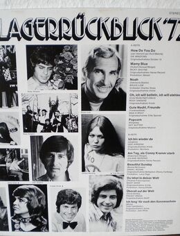 Schlagerrückblick 72,Discoton-Vinyl-LP - Linnich