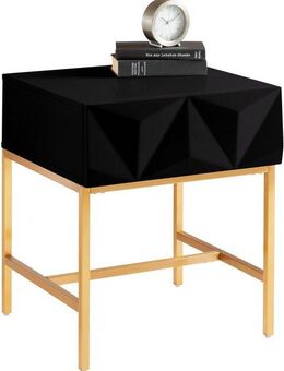 Leonique Beistelltisch Minfi, TOPSELLER!, OTTOs Choice, Schublade mit 3D-Front, auch als Nachttisch geeignet, Breite 50 cm