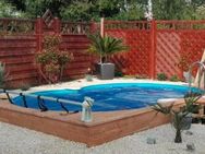 Pool Solarfolie und Aufrollvorrichtung - Bergrheinfeld