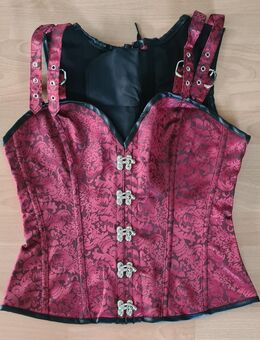 Korsage Gothic Korsett mit Trägern in Ziegelrot / Größe L / Neu - Marl (Nordrhein-Westfalen)