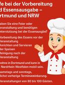 Hilfe bei Feiern & Veranstaltungen – Speisen zubereiten, servieren & aufräumen in 44145