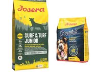 12,5 kg Josera Trockenfutter + 900 g Knuspies Snack gratis! - Surf & Turf Junior mit Lachs & Lamm