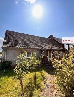 IMMOBERLIN:DE - Charaktervolles Haus mit viel Potential, Sonnengarten und Solaranlage in ländlicher Lage - Märkische Heide