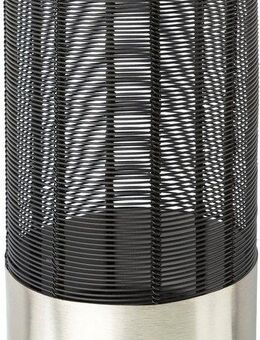 Leonique Windlicht Kerzenhalter Alienor (1 St), aus Metall, mit Draht-Struktur