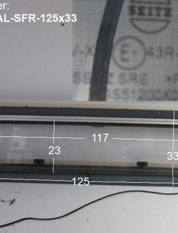 Bürstner Alkoven Wohnmobilfenster ca 125 x 33 Seitz ALS V-X 43R-0 - Schotten Zentrum