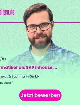 Informatiker (m/w/d) als SAP Inhouse Consultant Success Factors & HCM - Düsseldorf