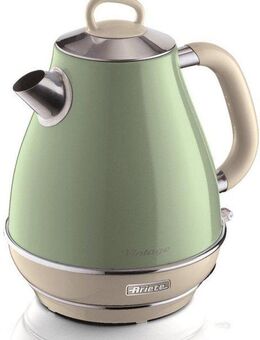 Ariete Wasserkocher Vintage 2869 grün, 1,7 l, 2200 W