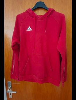 Adidas Pullover mit Kapuze – Rot, Größe M – Kaum getragen - Menden (Sauerland)