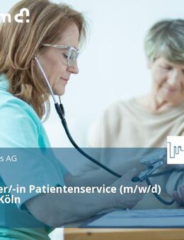 Mitarbeiter/-in Patientenservice (m/w/d) im Raum Köln - Köln