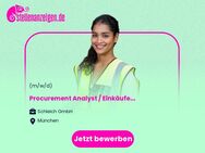 Procurement Analyst / Einkäufer/in (all genders) - München
