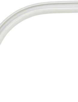 GARDINIA Gardinenschiene Rundbogen, 1-läufig, Fixmaß, verschraubt, für Aluminiumschiene 13 mm