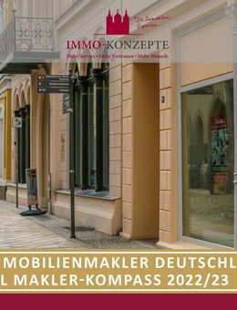 1A-Lage am Schloss: Modernes 2-Zi-Penthouse mit Balkon + EBK - Schwerin